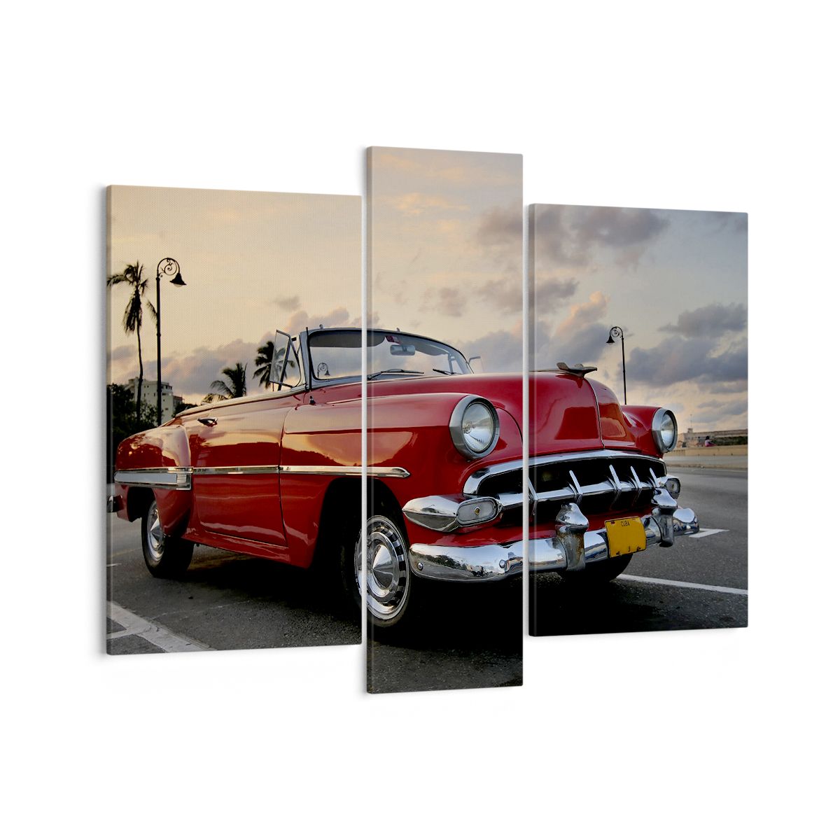 Obraz Na Płótnie - Cadillac Samochód - 95X80 Cm - Cb95X80-0186