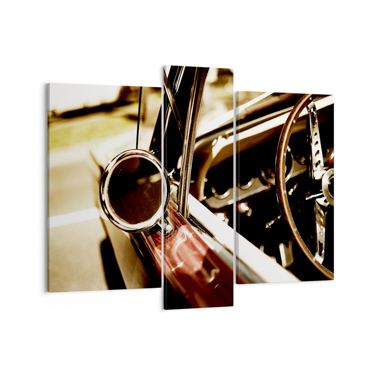 Obraz Na Płótnie - Cadillac Samochód - 95X80 Cm - Cb95X80-0195