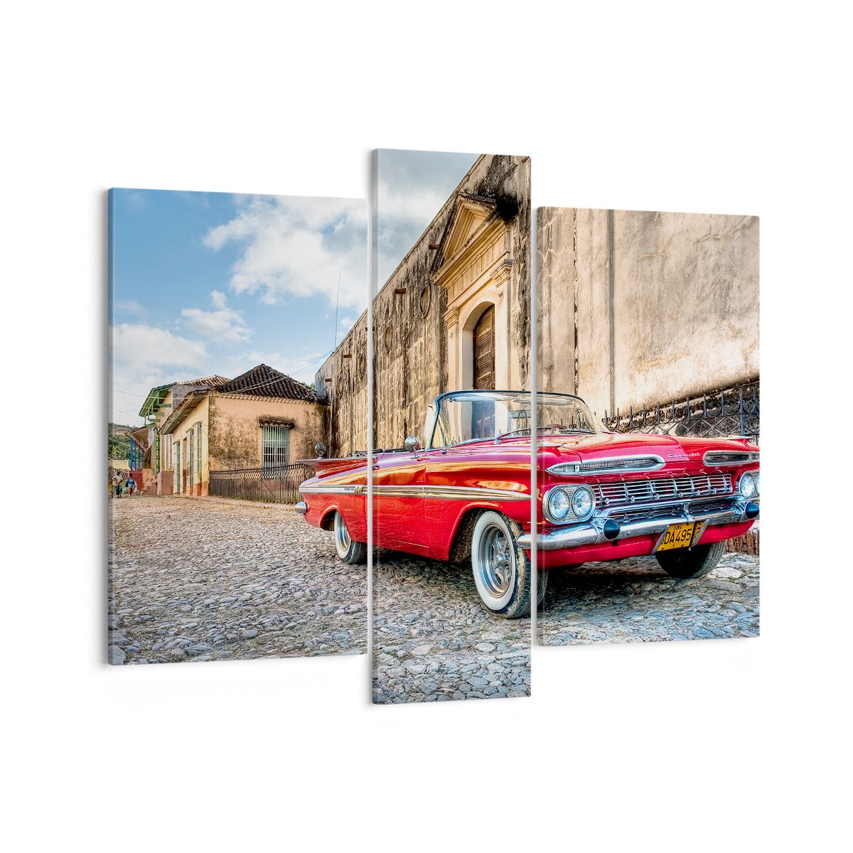 Obraz Na Płótnie - Cadillac Samochód - 95X80 Cm - Cb95X80-0506