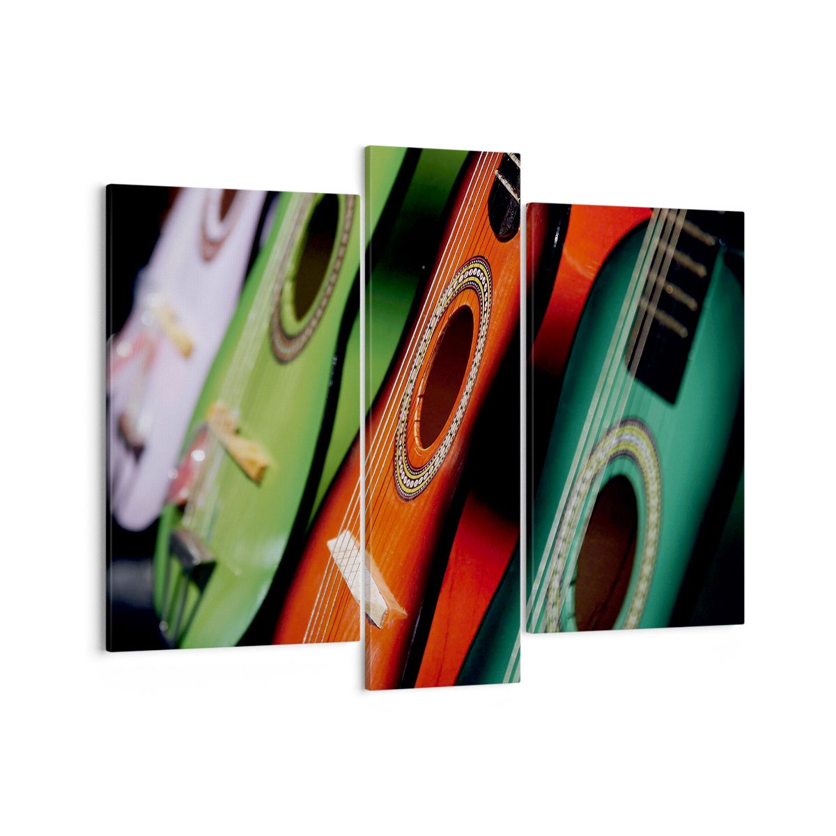 Obraz Na Płótnie - Gitara Muzyka Gra - 95X80 Cm - Cb95X80-2113
