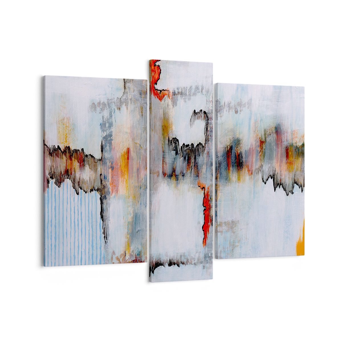 Obraz Na Płótnie - Zamazane Postaci  - 95X80 Cm - Cb95X80-3676