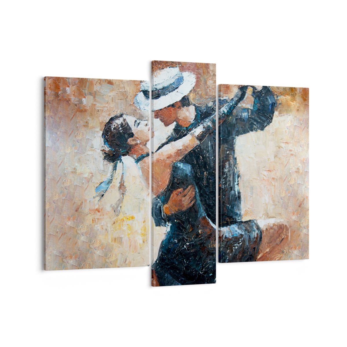 Obraz Na Płótnie - Tancerze Tango - 95X80 Cm - Cb95X80-3773