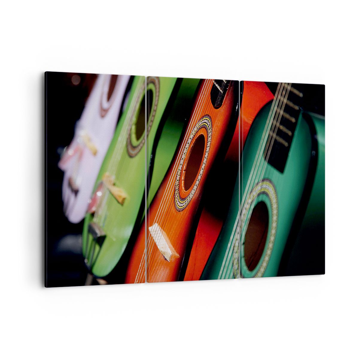 Obraz Na Płótnie - Gitara Muzyka Gra - 105X70 Cm - Ce105X70-2113