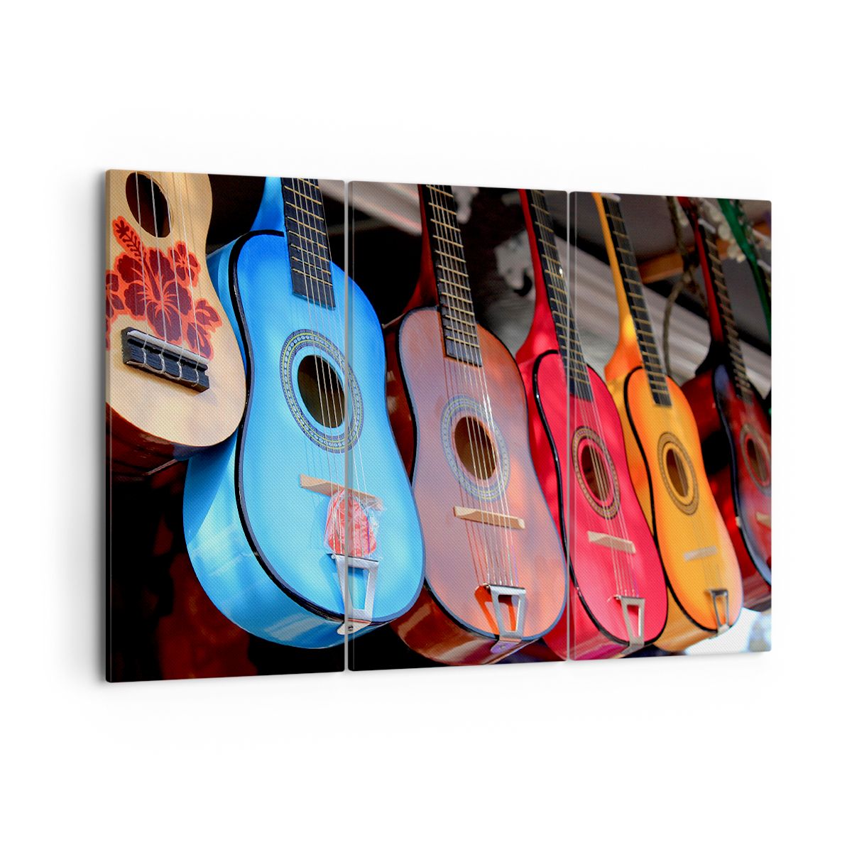 Obraz Na Płótnie - Gitara Muzyka - 105X70 Cm - Ce105X70-2221