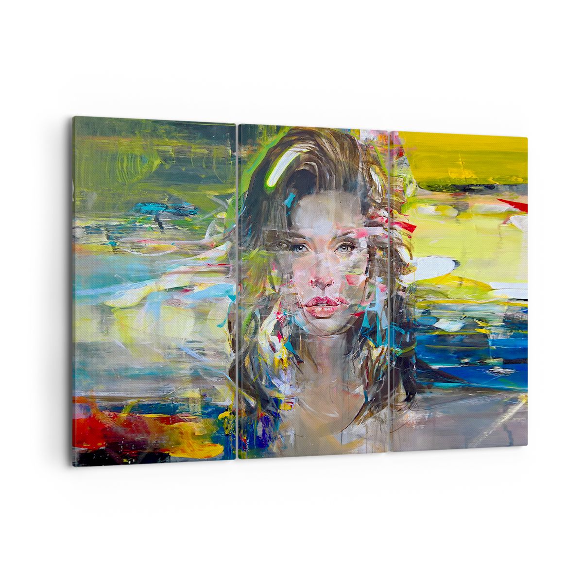 Obraz Na Płótnie - Portret Kobieta - 105X70 Cm - Ce105X70-3473