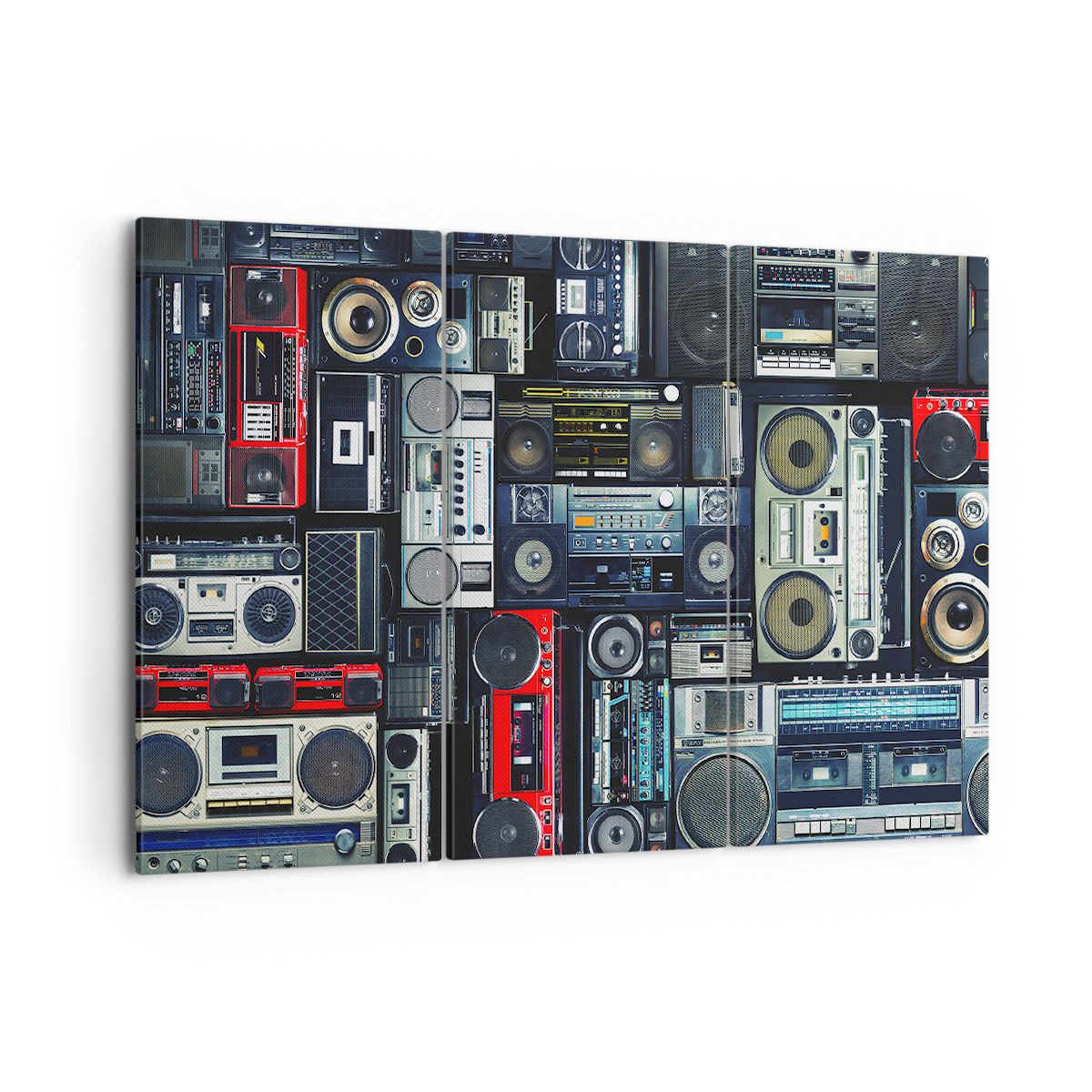 Obraz Na Płótnie - Technika Magnetofon - 105X70 Cm - Ce105X70-3875