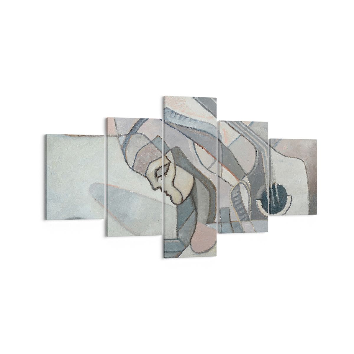 Obraz Na Płótnie - Kobieta Gitara  - 125X70 Cm - Ea125X70-3739