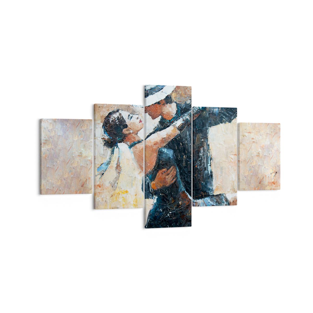 Obraz Na Płótnie - Tancerze Tango - 125X70 Cm - Ea125X70-3773