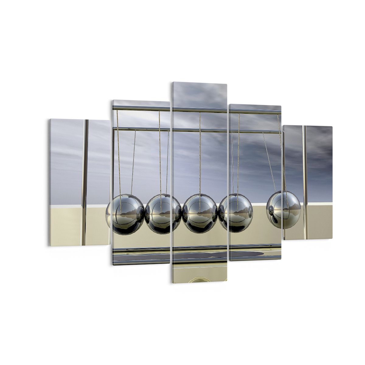 Obraz Na Płótnie - Kule Kompozycja - 150X100 Cm - Ea150X100-0252