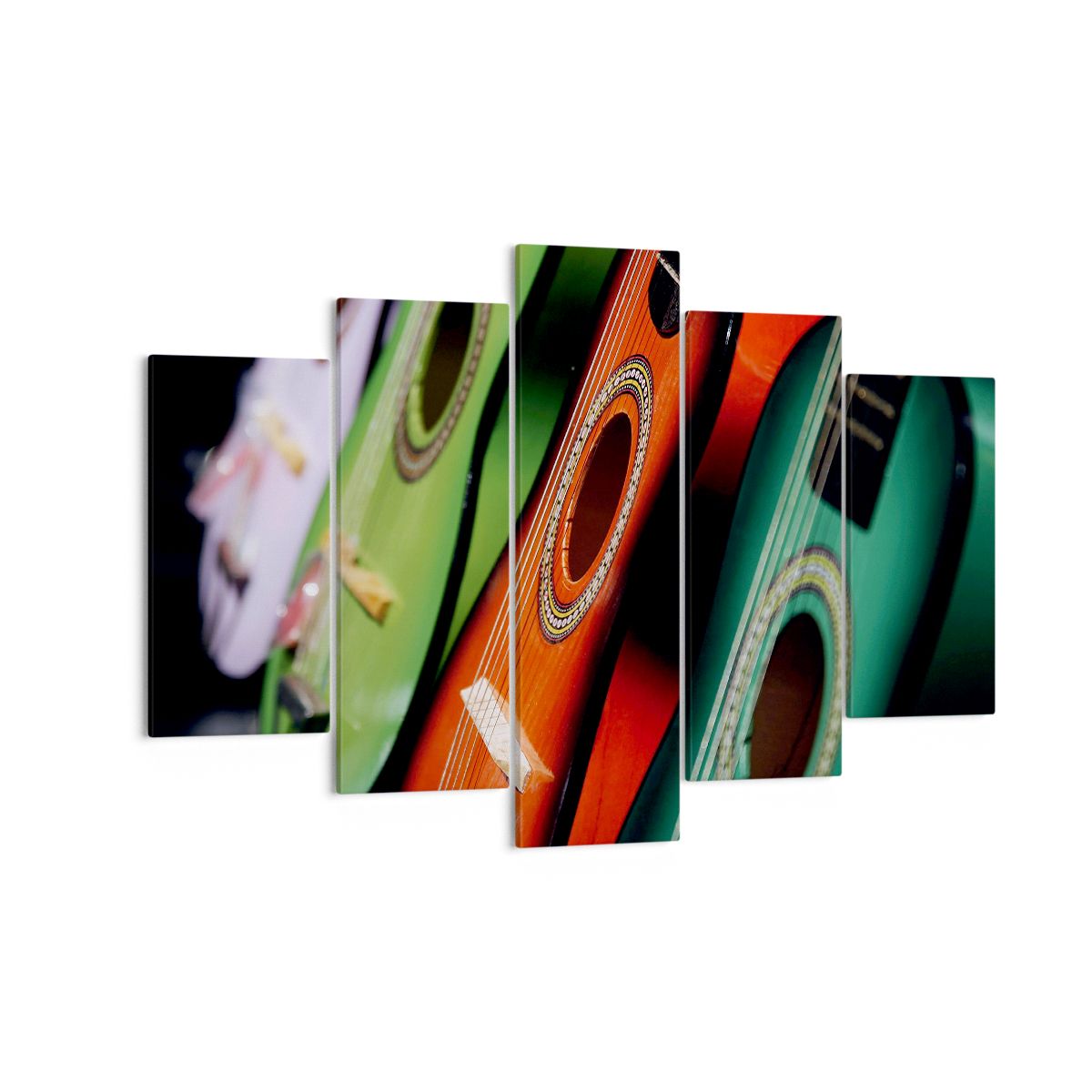 Obraz Na Płótnie - Gitara Muzyka Gra - 150X100 Cm - Ea150X100-2113