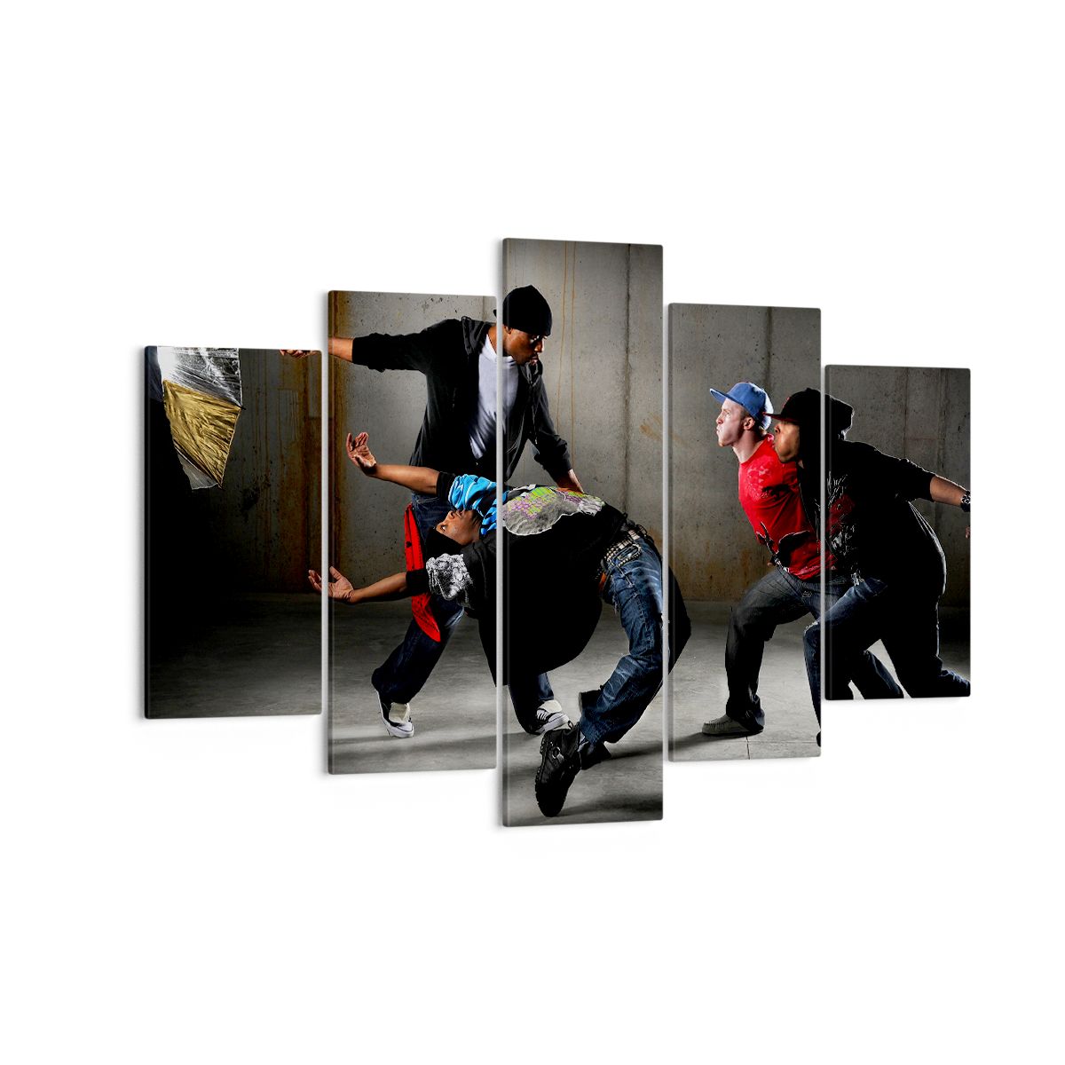 Obraz Na Płótnie - Breakdance Ulica - 150X100 Cm - Ea150X100-2126