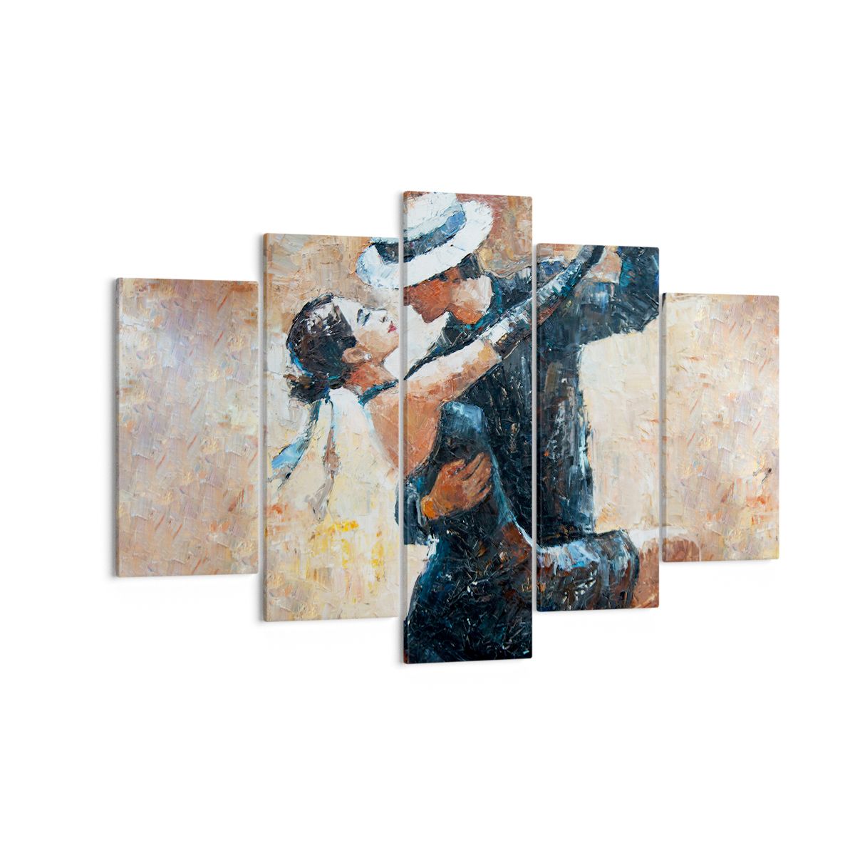 Obraz Na Płótnie - Tancerze Tango - 150X100 Cm - Ea150X100-3773