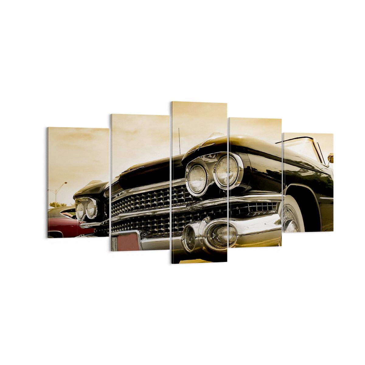 Obraz Na Płótnie - Cadillac Samochód - 160X85 Cm - Ea160X85-0160