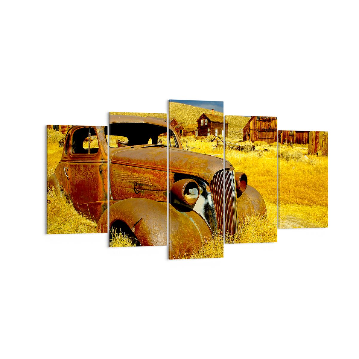 Obraz Na Płótnie - Farma Samochód - 160X85 Cm - Ea160X85-1289