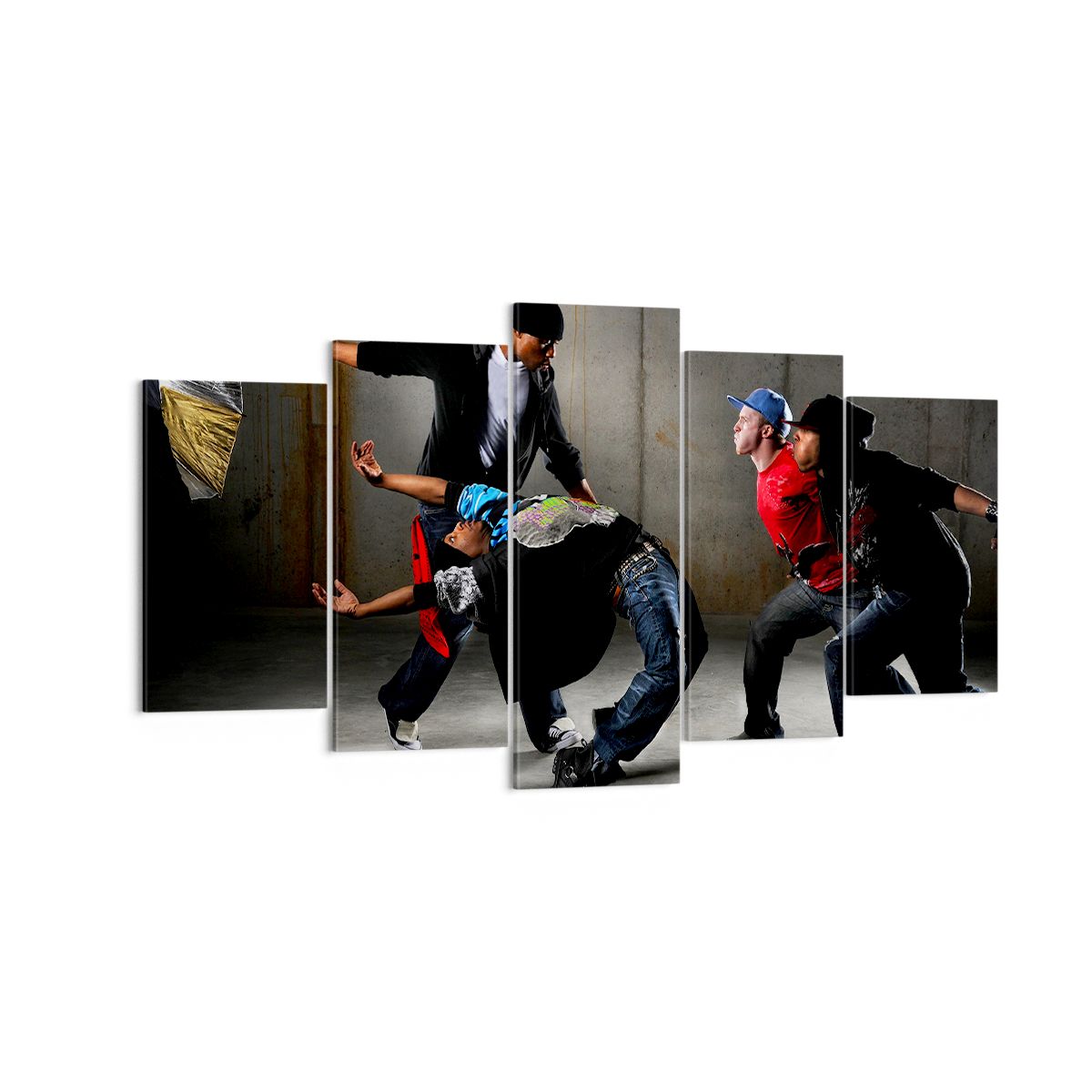 Obraz Na Płótnie - Breakdance Ulica - 160X85 Cm - Ea160X85-2126