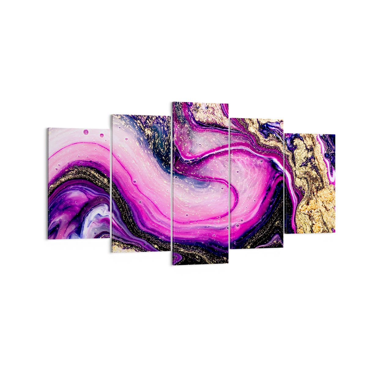 Obraz Na Płótnie - Kompozycja Barw - 160X85 Cm - Ea160X85-3502