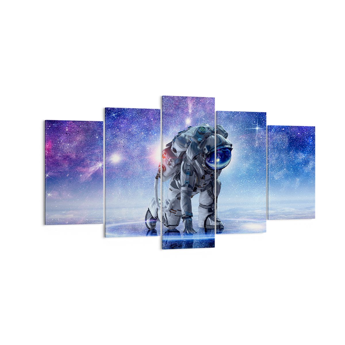Obraz Na Płótnie - Kosmonauta Kosmos - 160X85 Cm - Ea160X85-3985