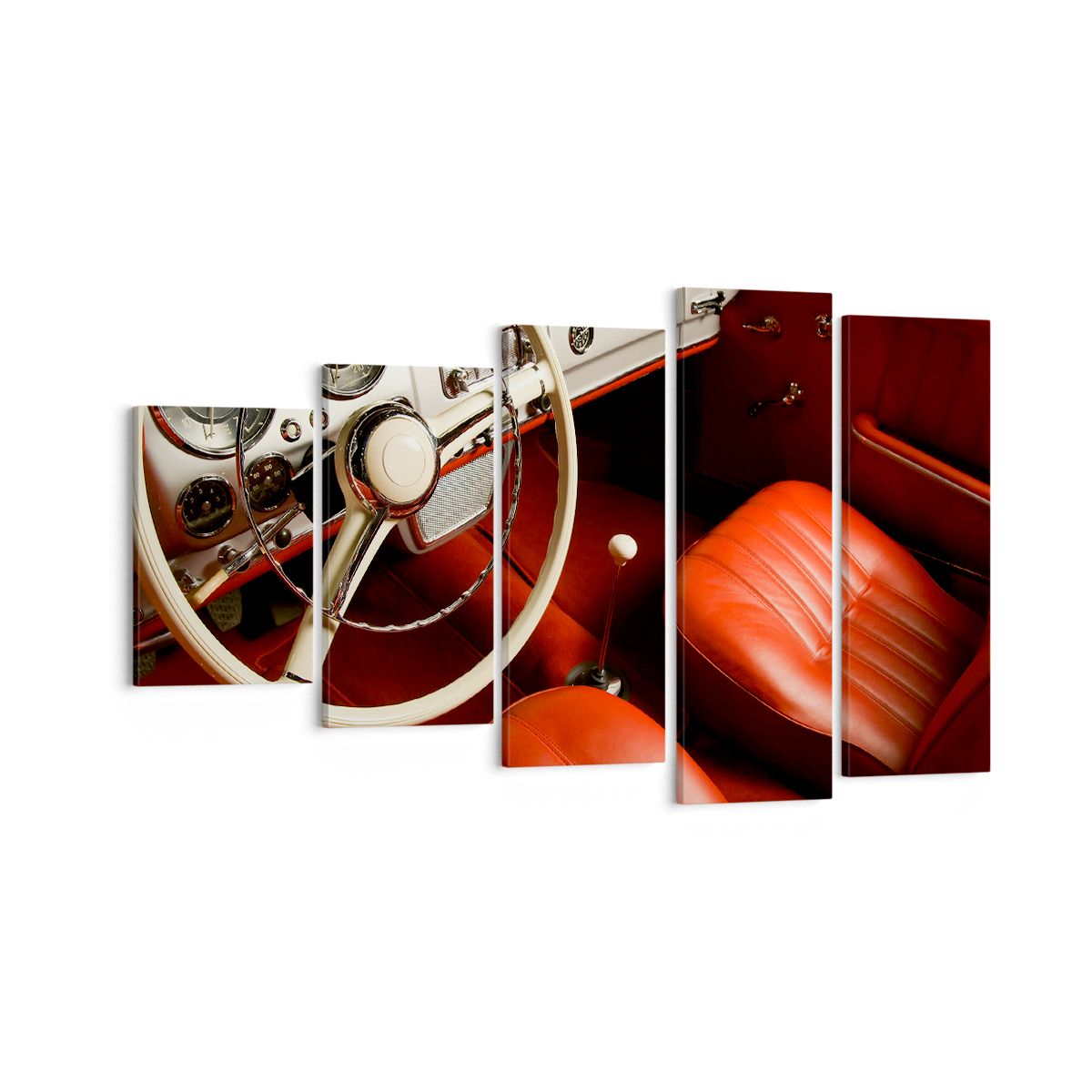 Obraz Na Płótnie - Samochód Retro - 100X60 Cm - Eg100X60-0149