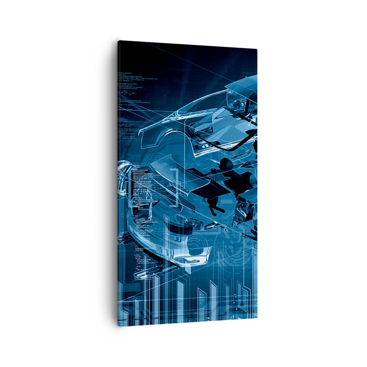 Obraz Na Płótnie - Samochód Prototyp - 55X100 Cm - Pa55X100-2615