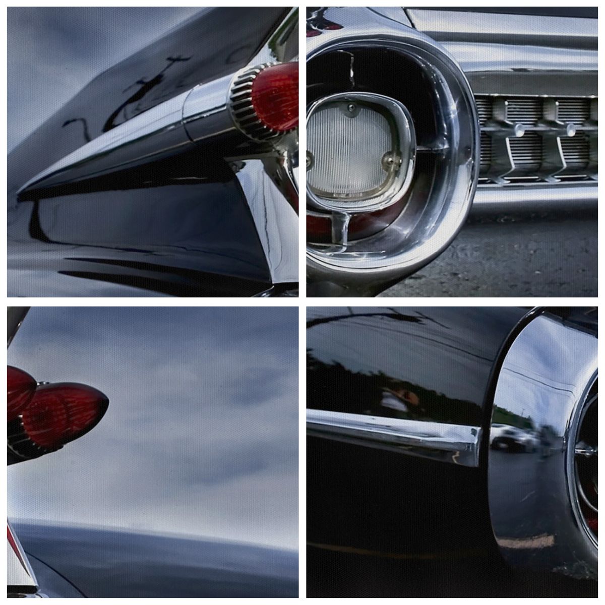 Obraz Na Płótnie - Cadillac Samochód - 160X85 Cm - Ea160X85-0159