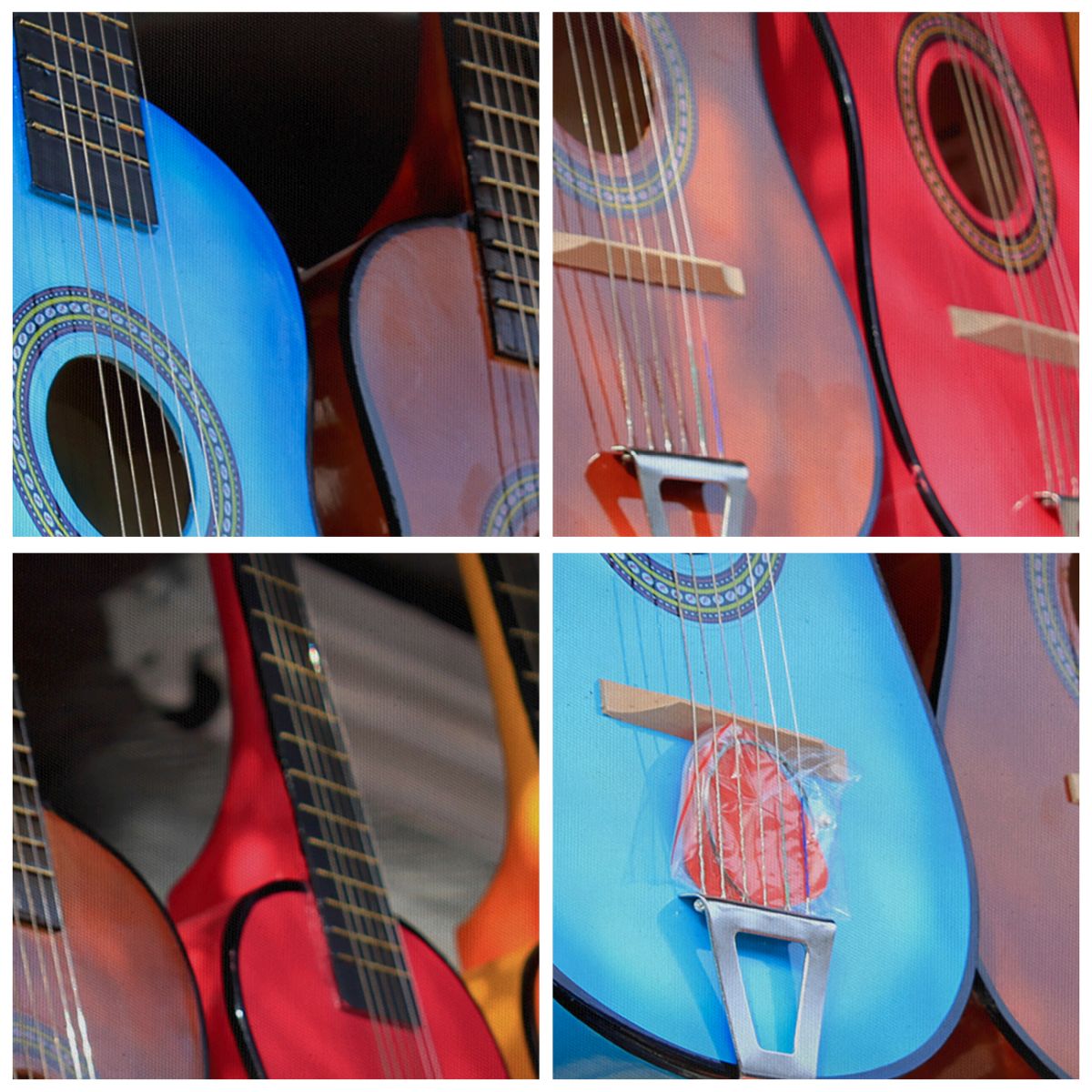 Obraz Na Płótnie - Gitara Muzyka - 150X100 Cm - Ea150X100-2221