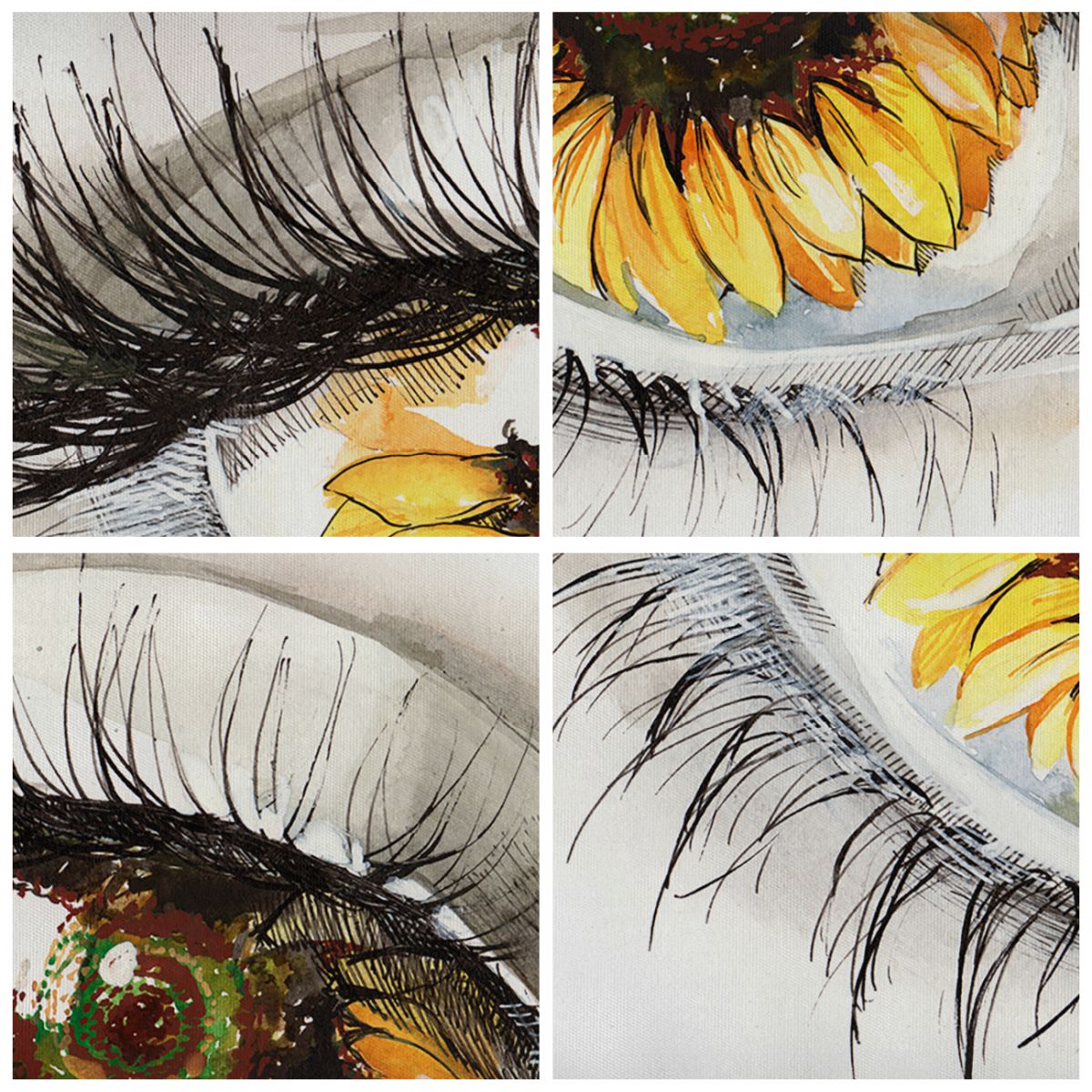 Obraz Na Płótnie - Kobieta Oko - 90X30 Cm - Ca90X30-3003