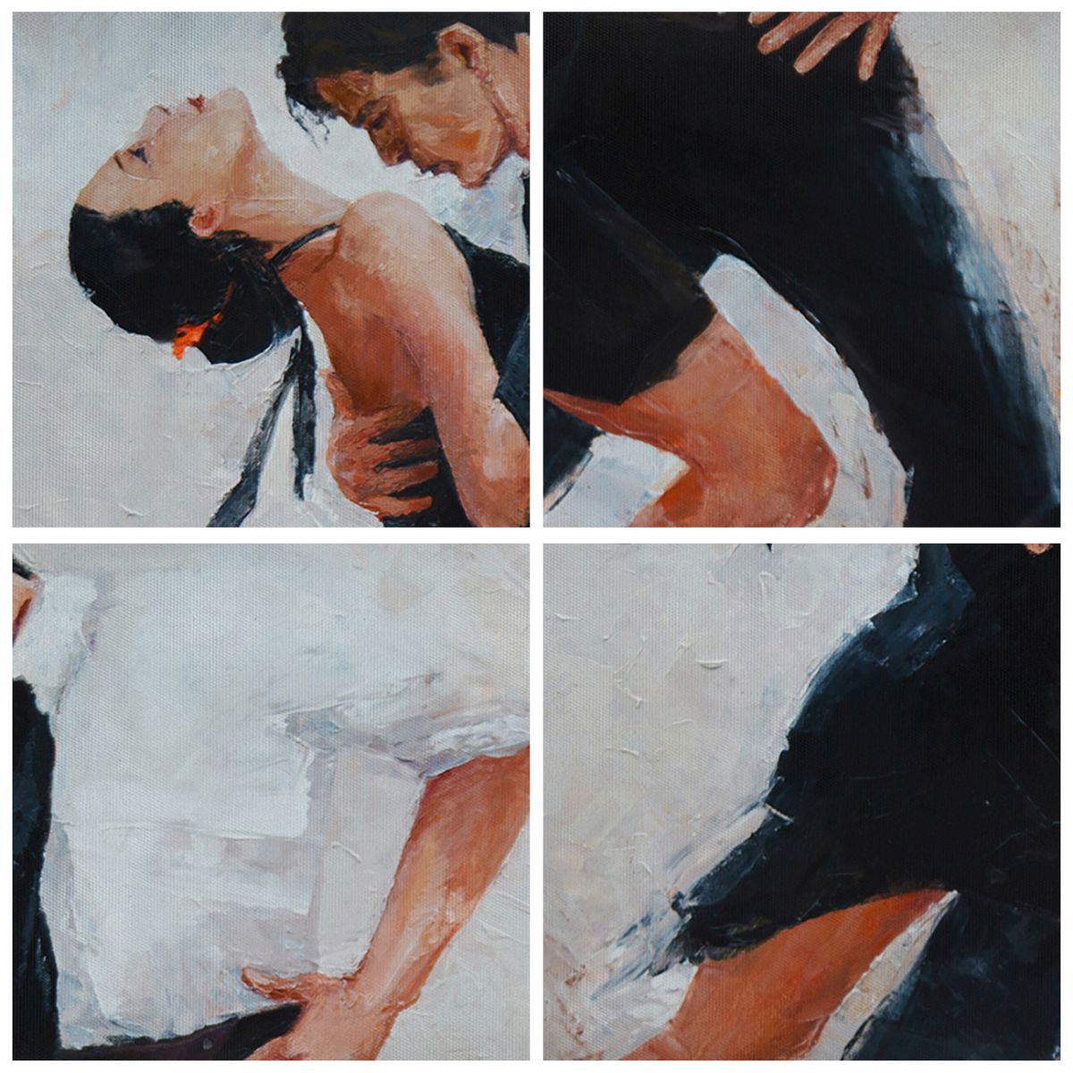 Obraz Na Płótnie - Tango Tancerze  - 90X30 Cm - Ab90X30-3771