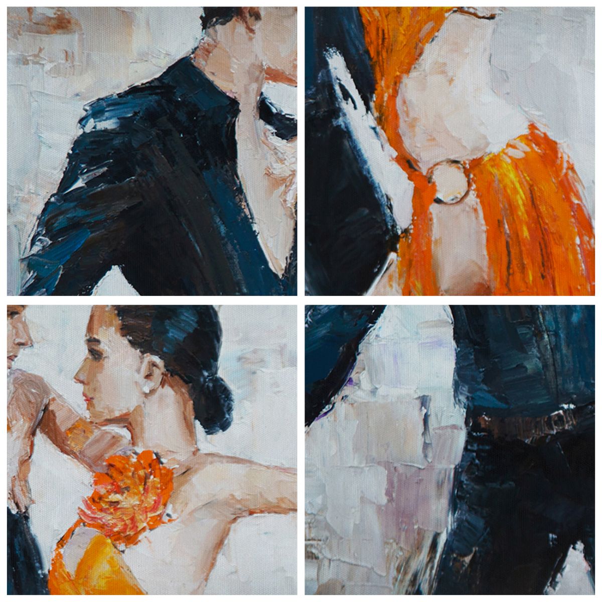 Obraz Na Płótnie - Samba Tancerze - 150X50 Cm - Ca150X50-3772