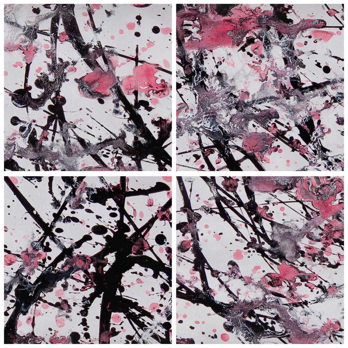 Obraz Na Płótnie - Kompozycja Kolory - 90X30 Cm - Ca90X30-3891