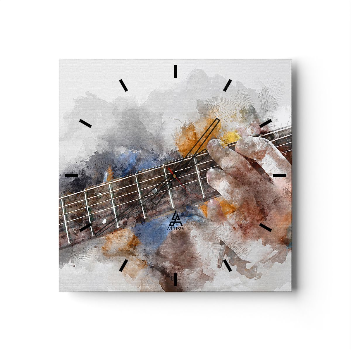 Zegar Ścienny - Muzyka Gitara Artysta - 60X60 Cm - C3Ac60X60-3448