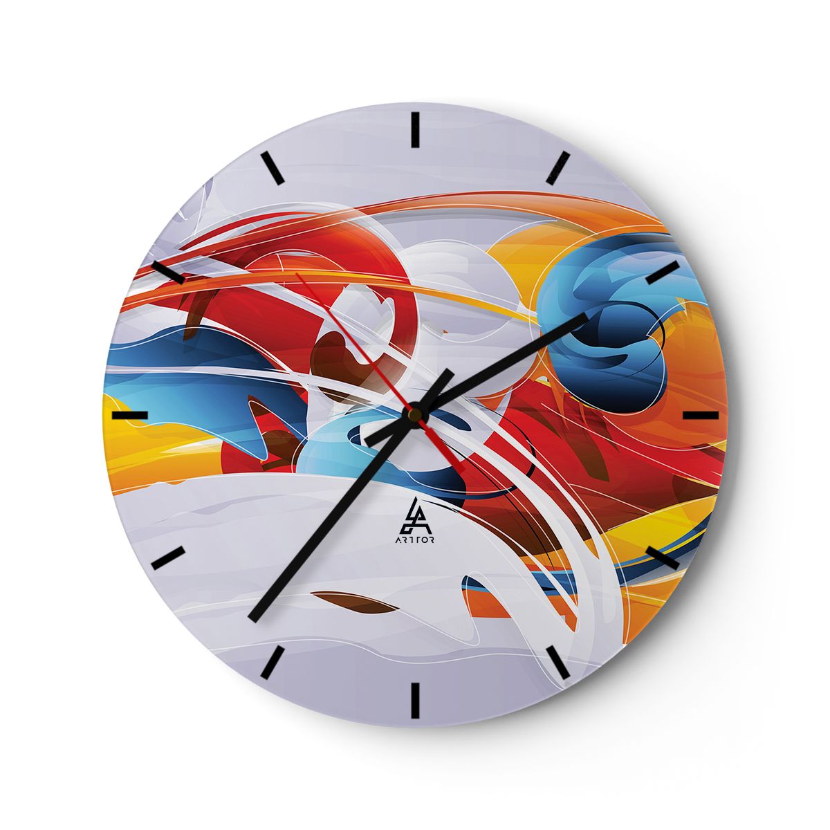 Zegar Ścienny - Dynamiczny Obraz - 40X40 Cm - C3Ar40X40-3529