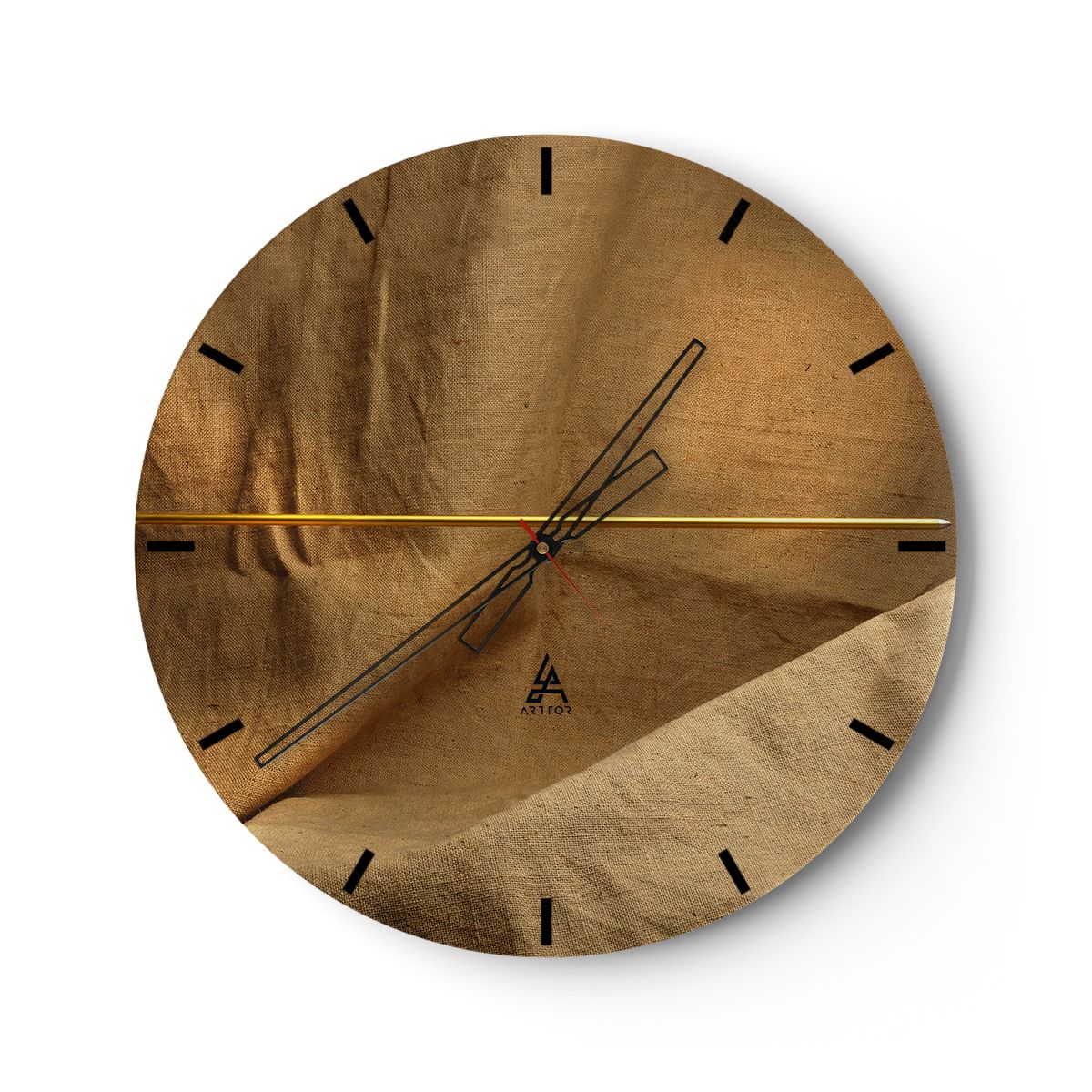 Zegar Ścienny - Płótno Strzała - 60X60 Cm - C3Ar60X60-2216