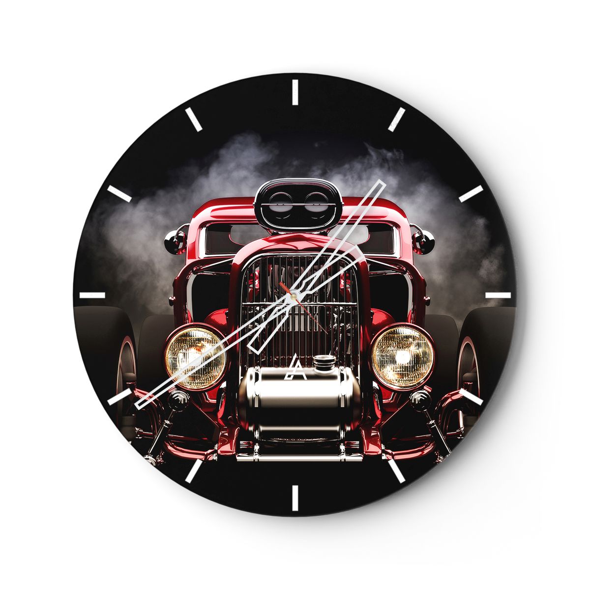 Zegar Ścienny - Samochód Retro - 60X60 Cm - C3Ar60X60-2422