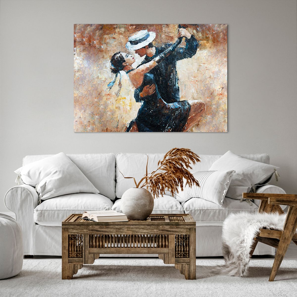 Obraz Na Płótnie - Tancerze Tango - 100X70 Cm - Aa100X70-3773