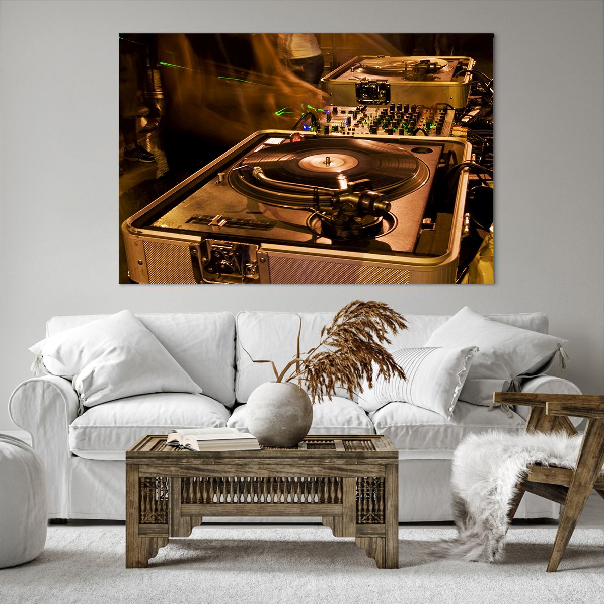 Obraz Na Płótnie - Studio Nagrań  - 120X80 Cm - Aa120X80-0505