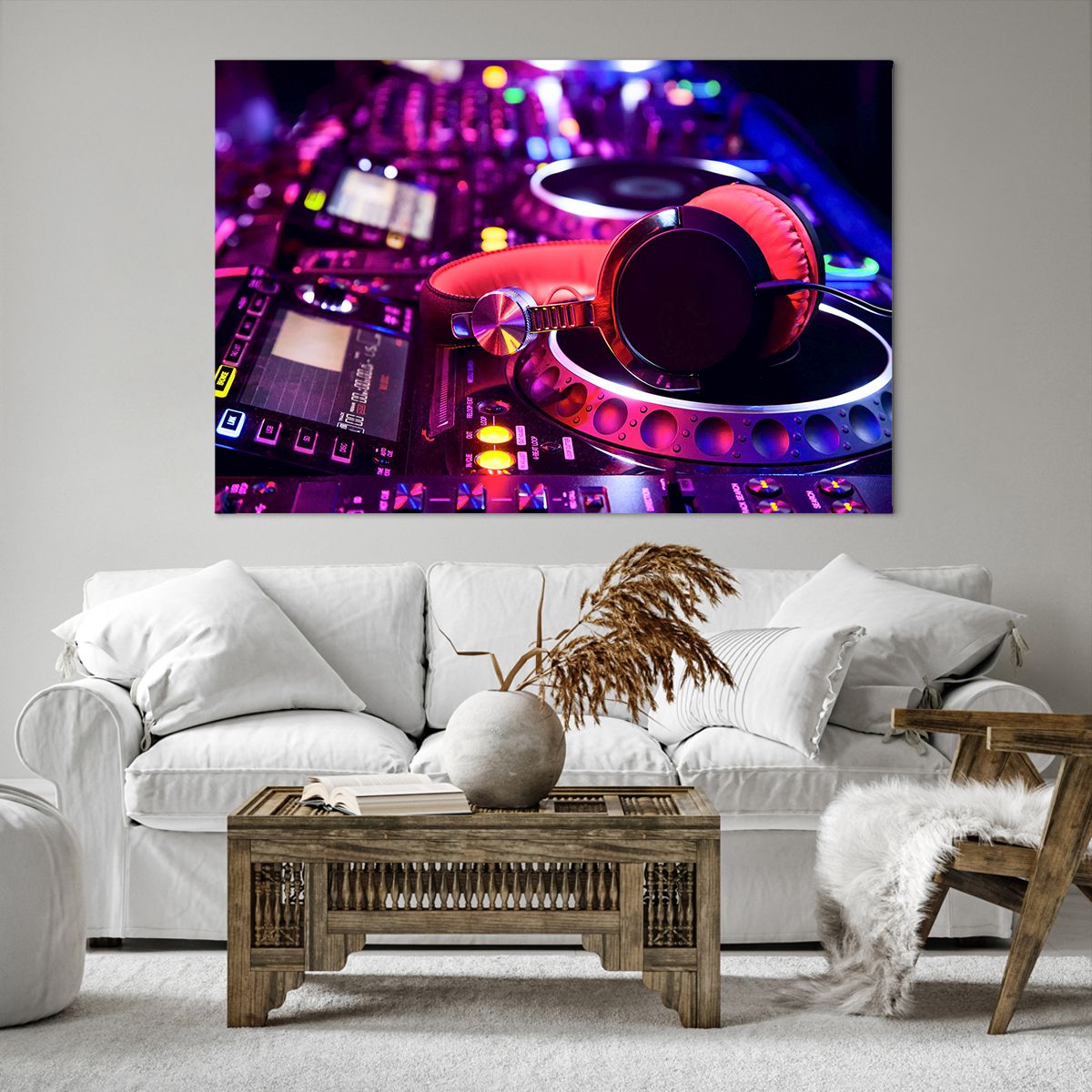 Obraz Na Płótnie - Studio Nagrań  - 120X80 Cm - Aa120X80-2404