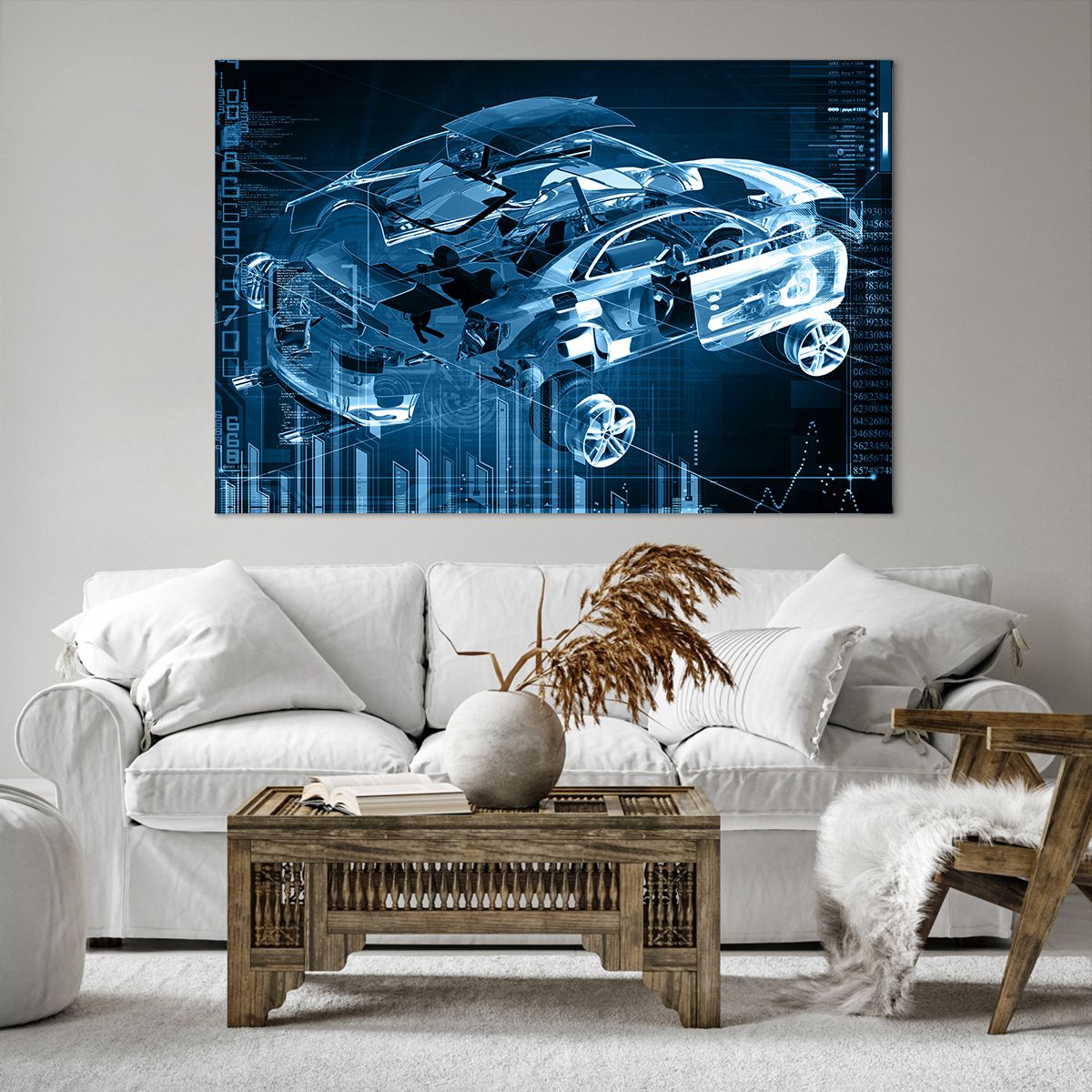 Obraz Na Płótnie - Samochód Prototyp - 120X80 Cm - Aa120X80-2615