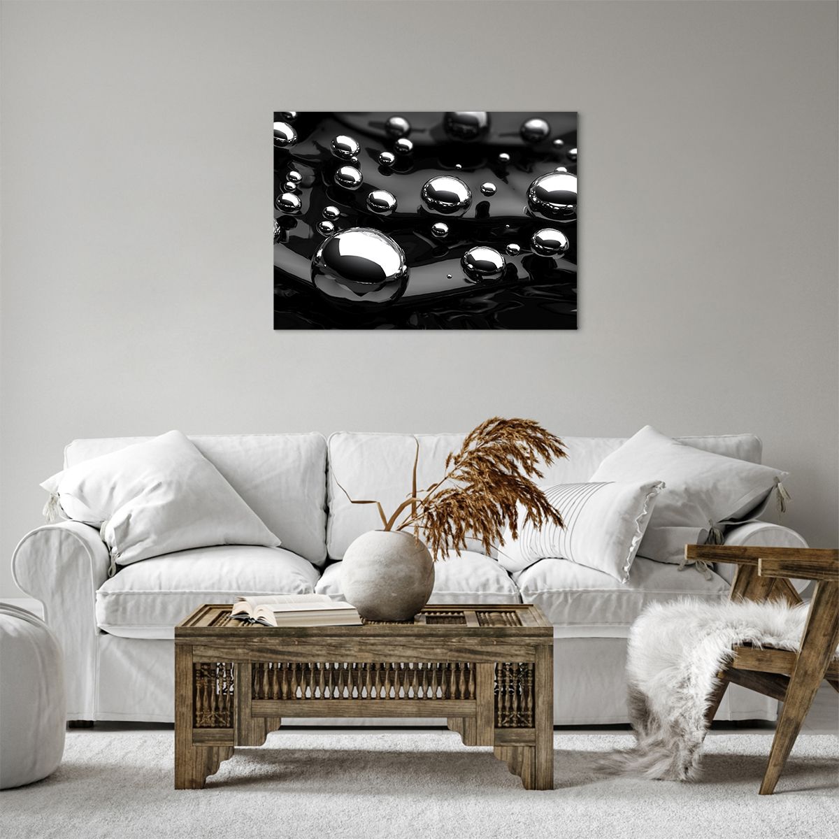 Obraz Na Płótnie - Kule Kompozycja - 70X50 Cm - Aa70X50-2525