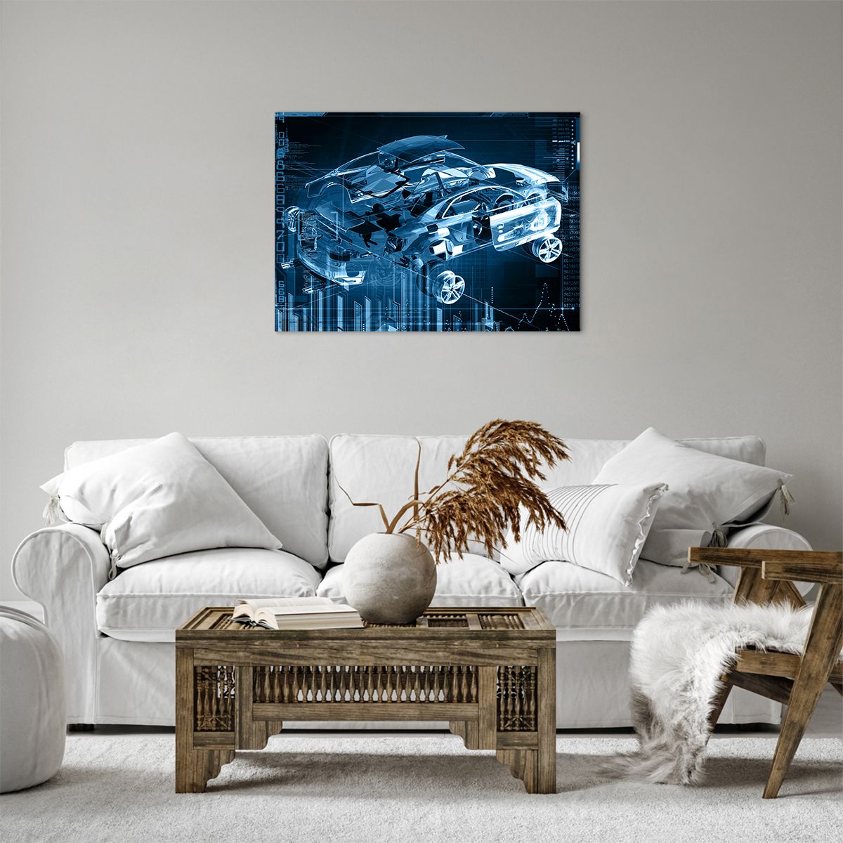 Obraz Na Płótnie - Samochód Prototyp - 70X50 Cm - Aa70X50-2615
