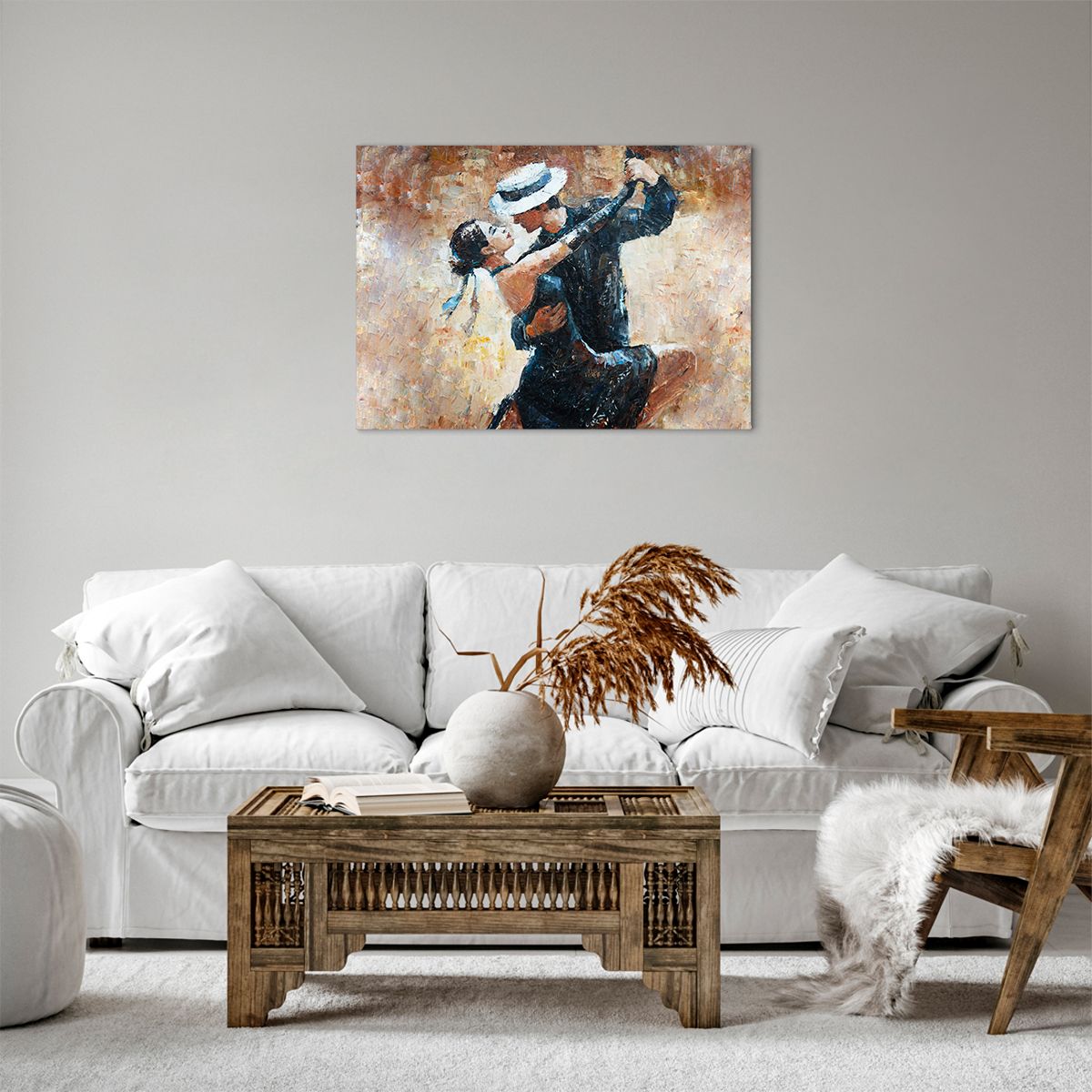 Obraz Na Płótnie - Tancerze Tango - 70X50 Cm - Aa70X50-3773
