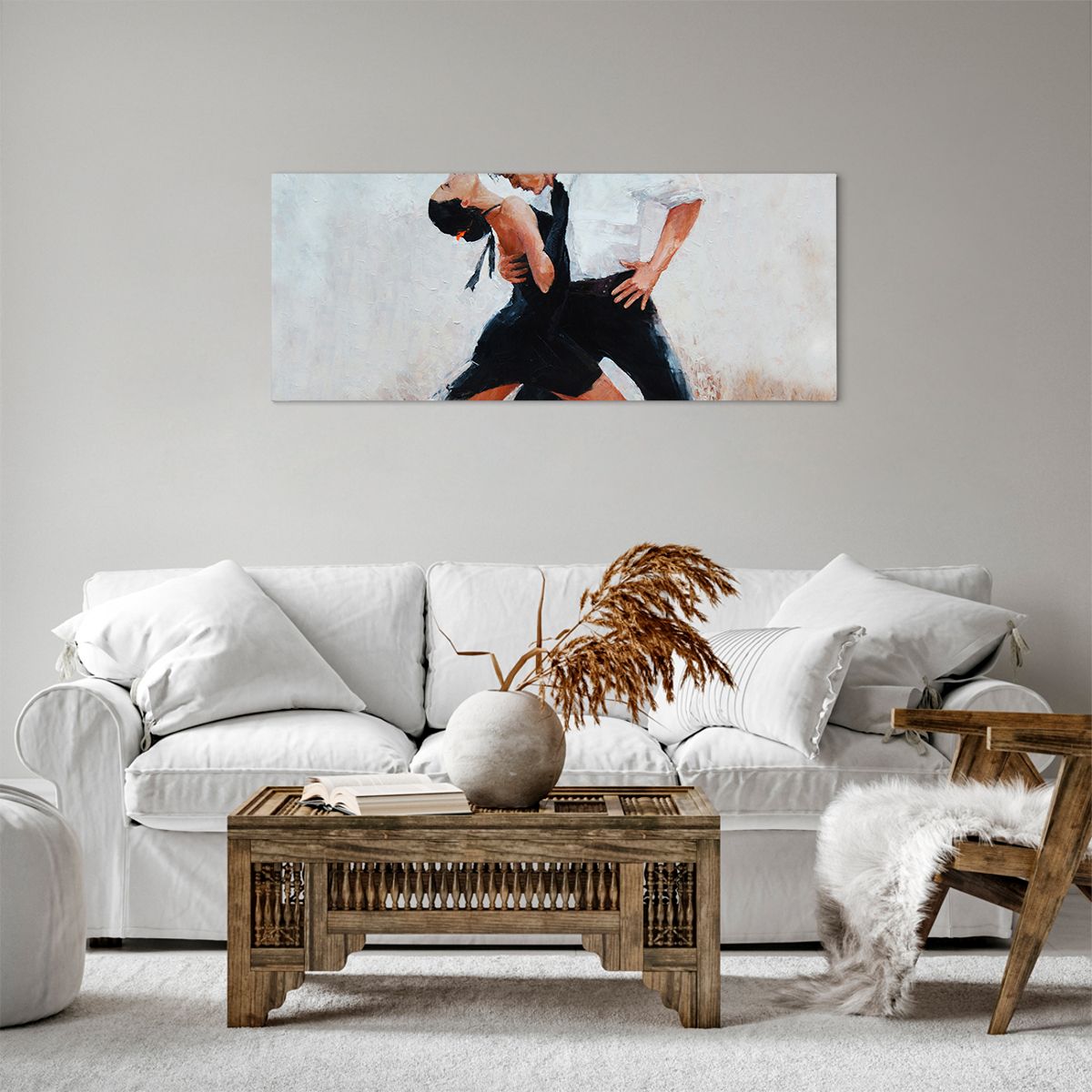 Obraz Na Płótnie - Tango Tancerze  - 100X40 Cm - Ab100X40-3771