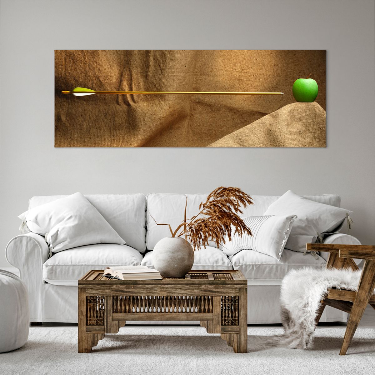 Obraz Na Płótnie - Płótno Strzała - 140X50 Cm - Ab140X50-2216