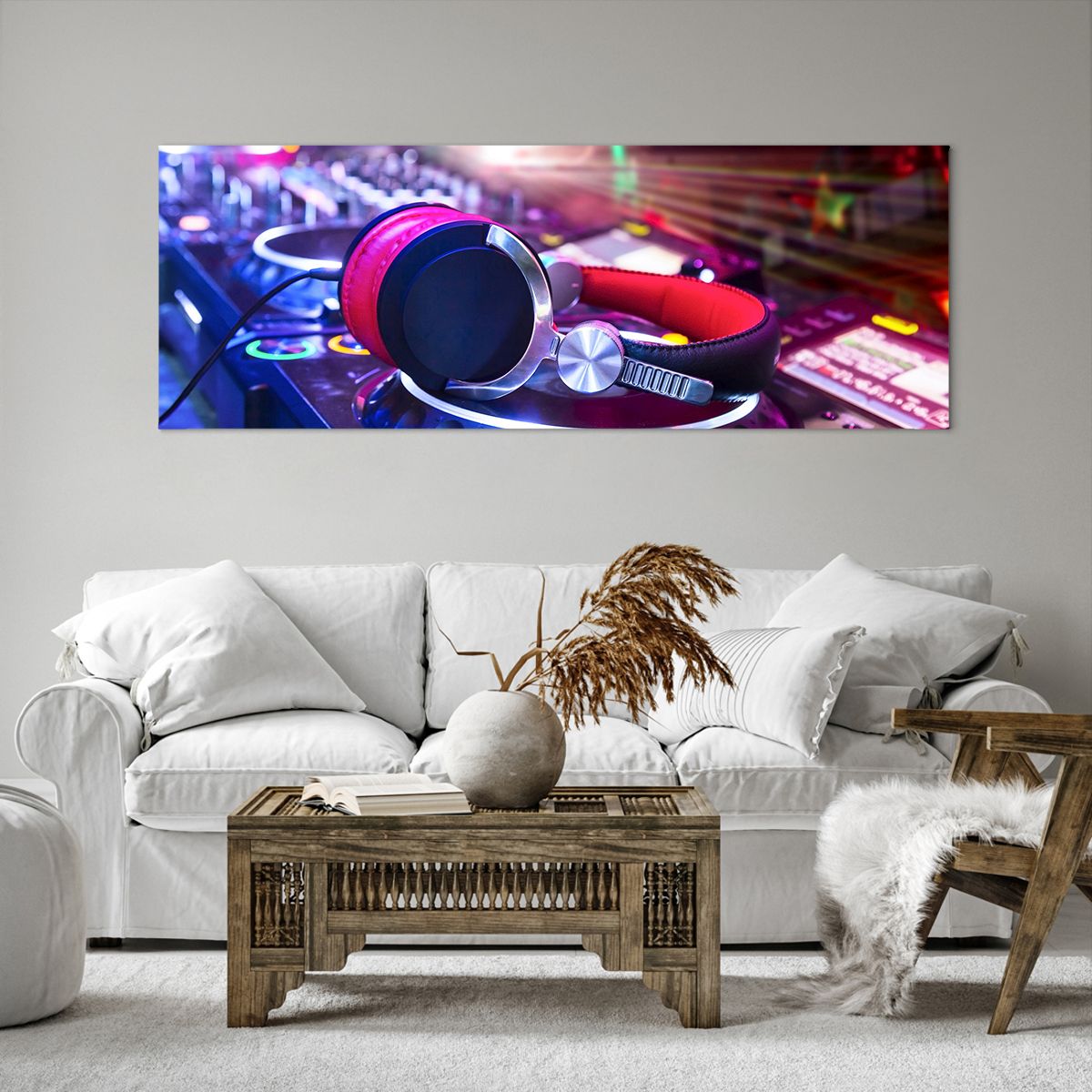 Obraz Na Płótnie - Studio Nagrań  - 140X50 Cm - Ab140X50-2412