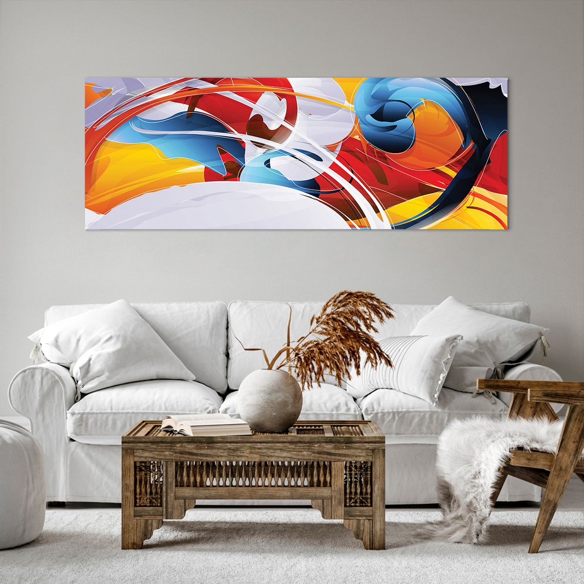 Obraz Na Płótnie - Dynamiczny Obraz - 140X50 Cm - Ab140X50-3529