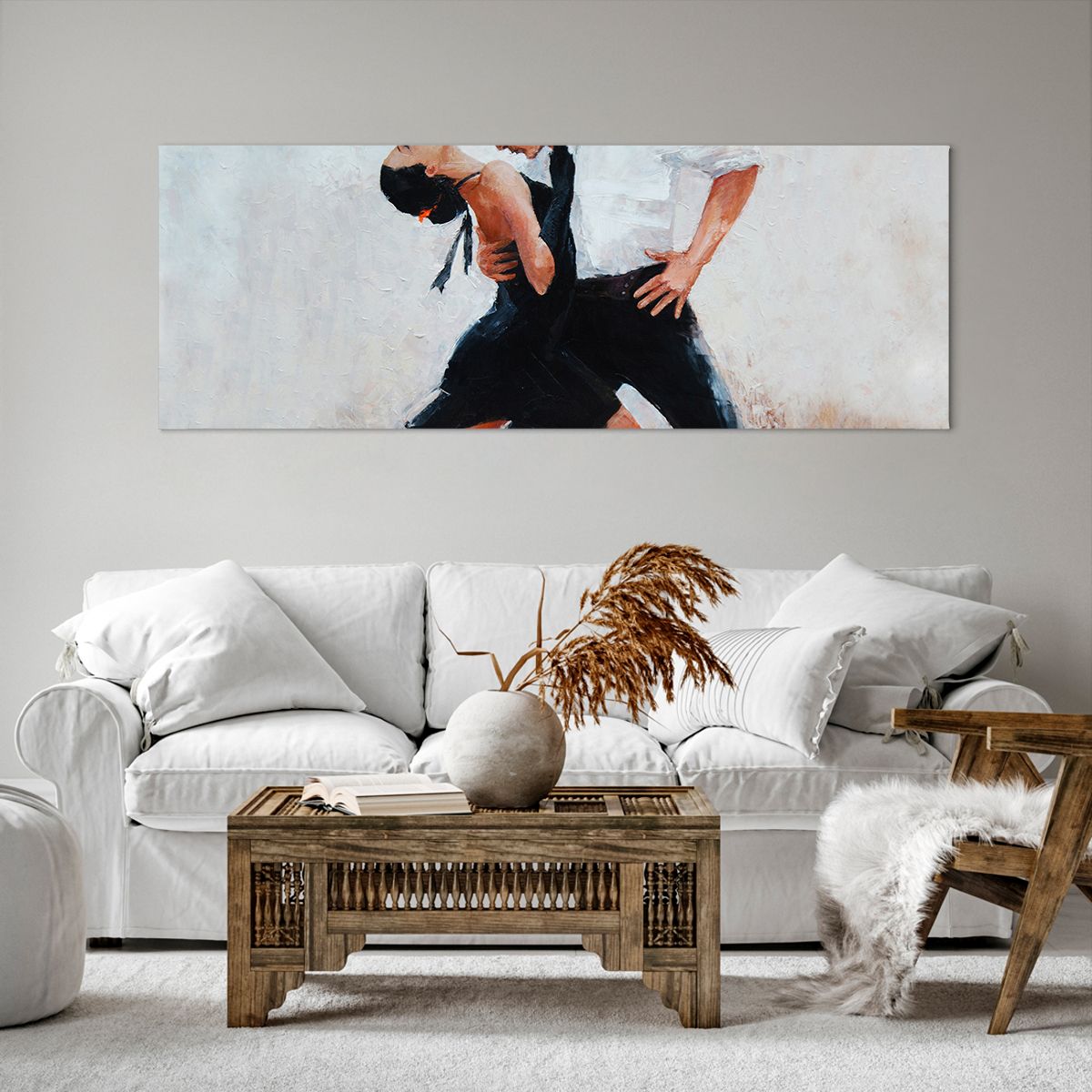 Obraz Na Płótnie - Tango Tancerze  - 140X50 Cm - Ab140X50-3771