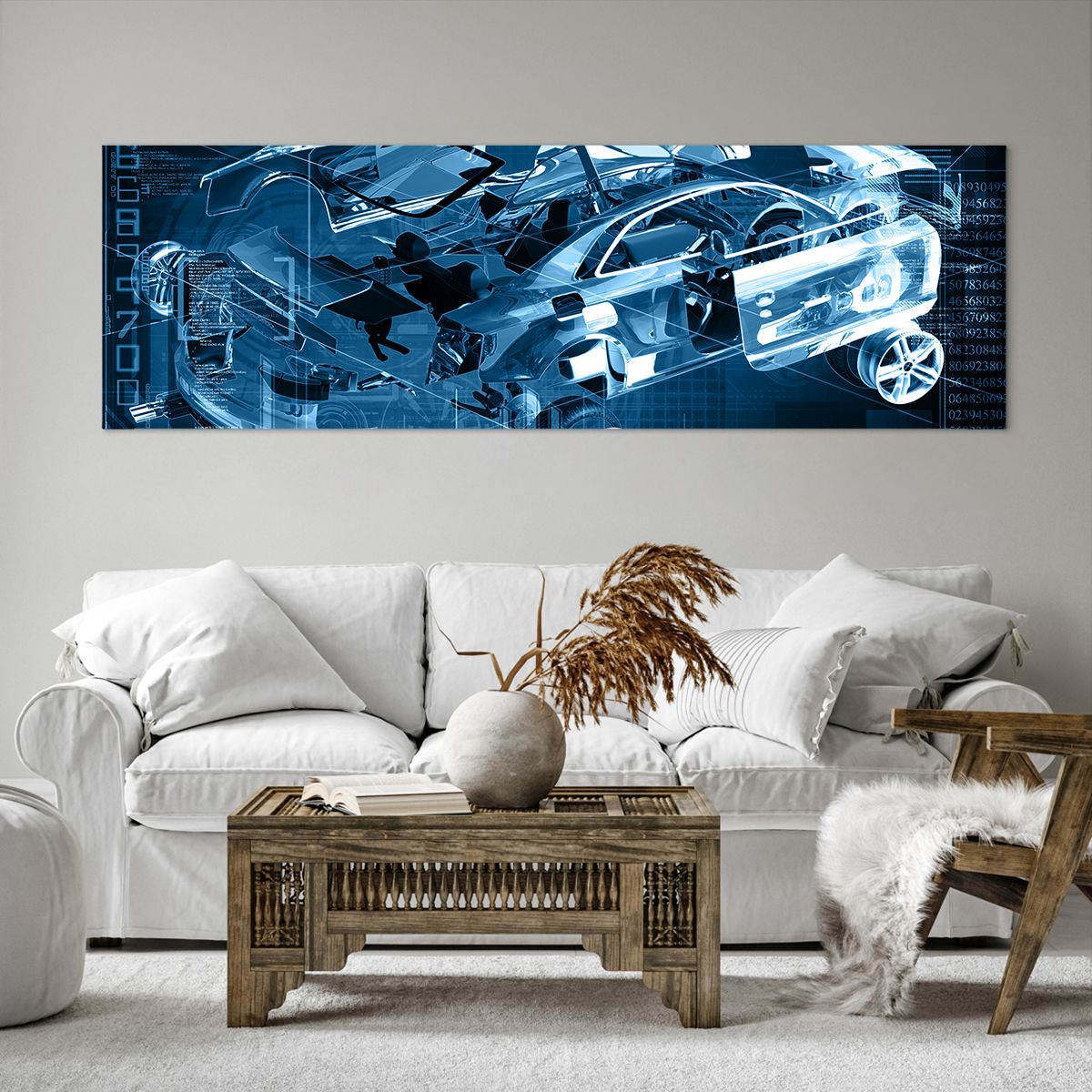 Obraz Na Płótnie - Samochód Prototyp - 160X50 Cm - Ab160X50-2615