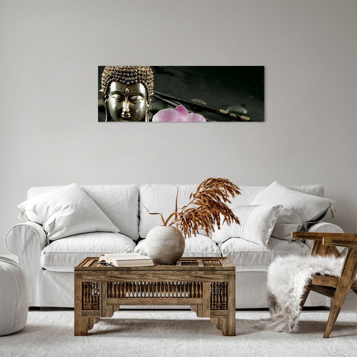 Obraz Na Płótnie - Storczyk Bożek - 90X30 Cm - Ab90X30-0145