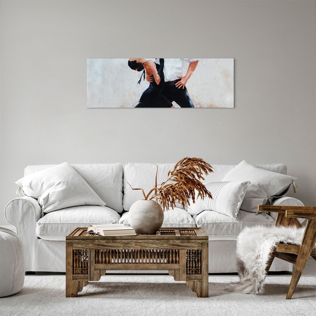 Obraz Na Płótnie - Tango Tancerze  - 90X30 Cm - Ab90X30-3771
