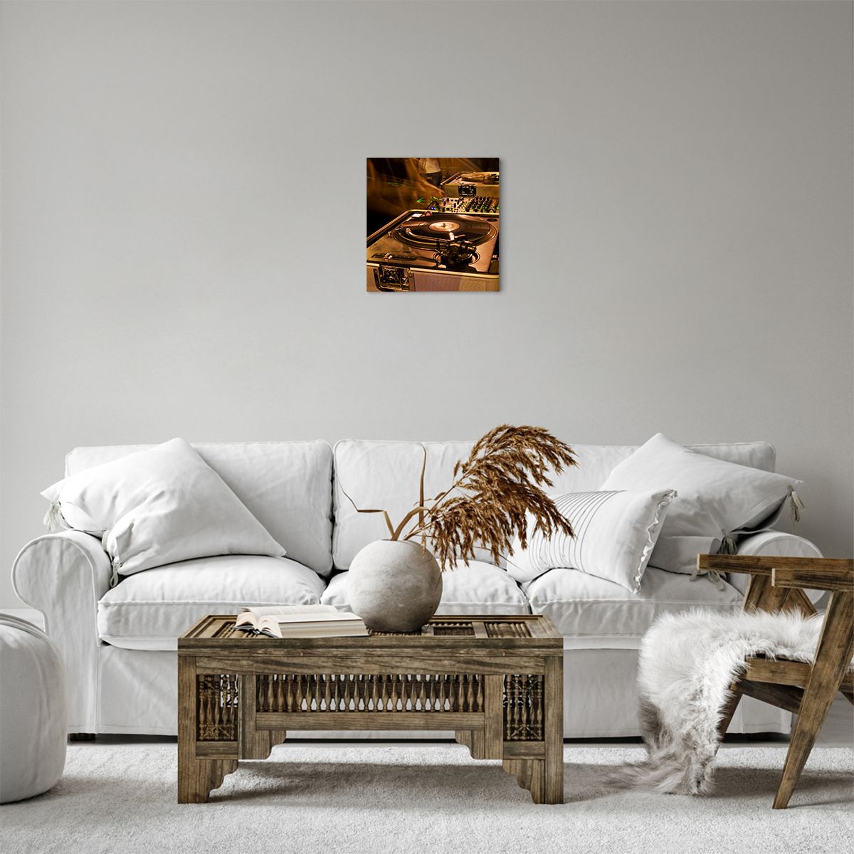 Obraz Na Płótnie - Studio Nagrań  - 30X30 Cm - Ac30X30-0505