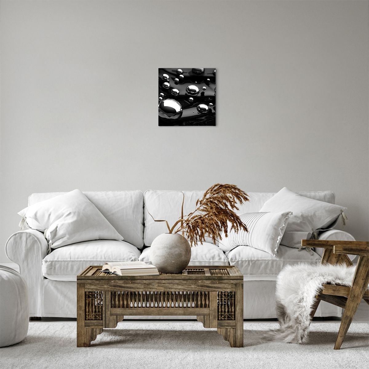 Obraz Na Płótnie - Kule Kompozycja - 30X30 Cm - Ac30X30-2525